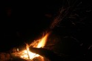 Campfire At Cwmnanthir Campsite